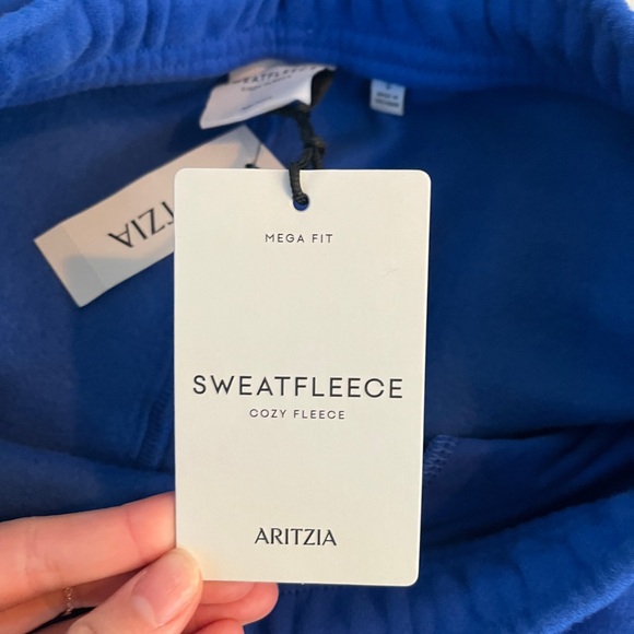 Aritzia Wide Leg Straight Sweatfleece Sweatpants - Picture 6 of 7
